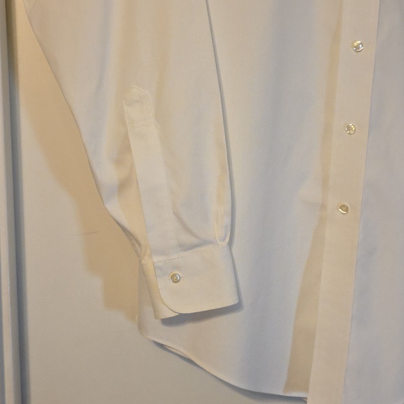 Brooks Brothers White Non-Iron Dress Shirt 15.5 - 34 EUC - Picture 9 of 11